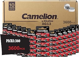 Camelion Alkaline Button Cell Battery AG13 360Packs