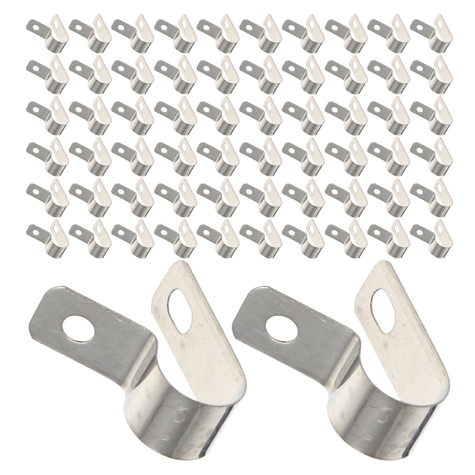Abrazaderas para cables de acero inoxidable FESTFENDS y clips organizadores tipo R potentes
