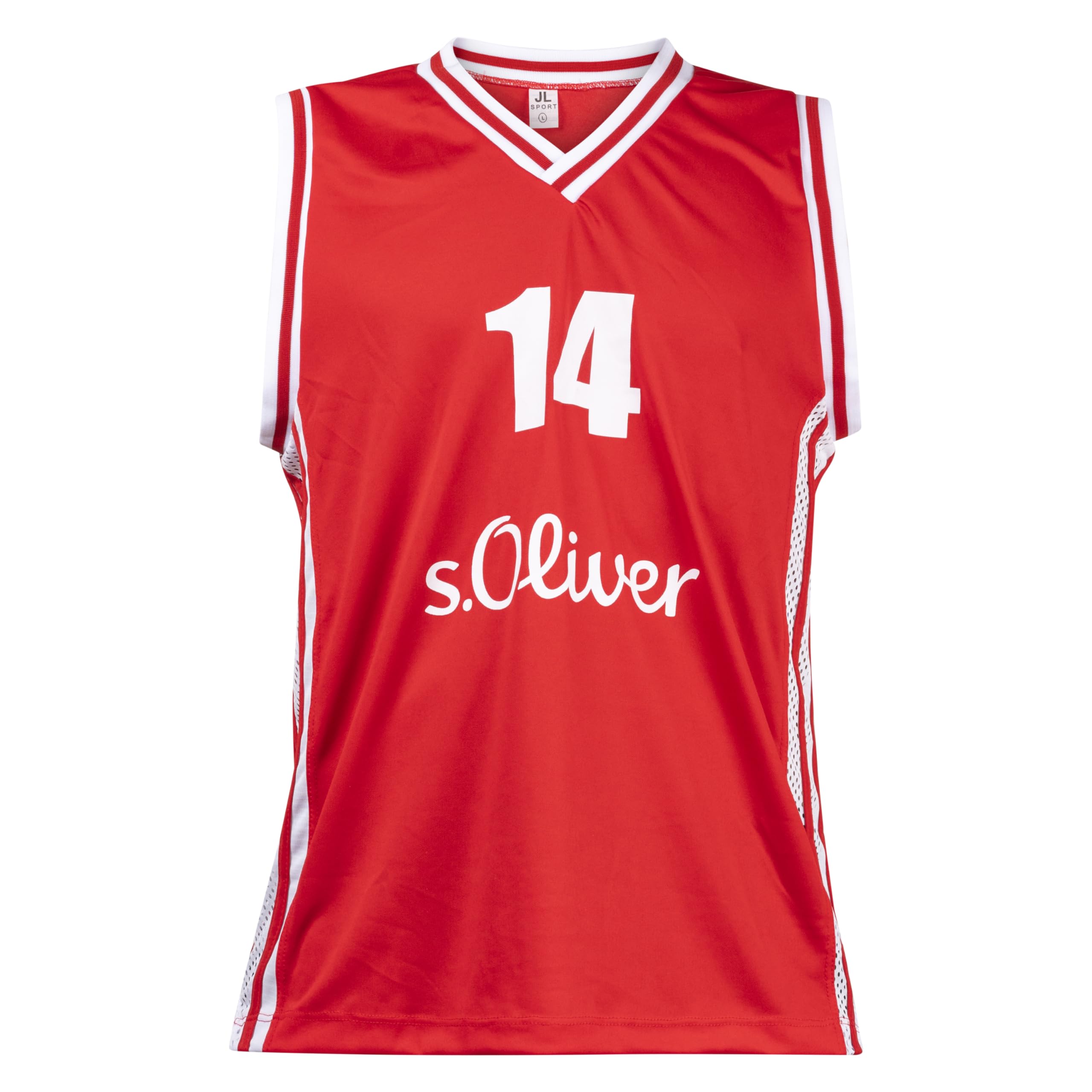 Jl Sport Men's Red Dallas Legend German Dirk Nowitzki 14 Basketball Jersey Sport Fans Retro Top S