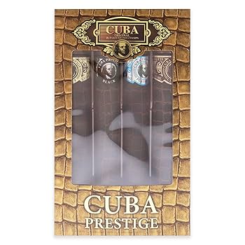 Amazon.com : Cuba Prestige 4 Piece Gift Set for Men (Classic