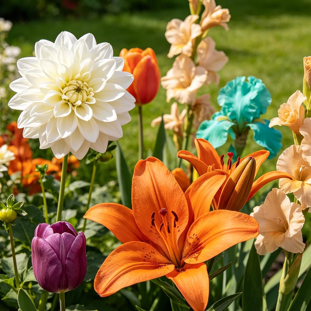 Ausgezeichnete Verzierung blumenRhizom Mehrfarbig - pflanztöpfe 50zwiebeln