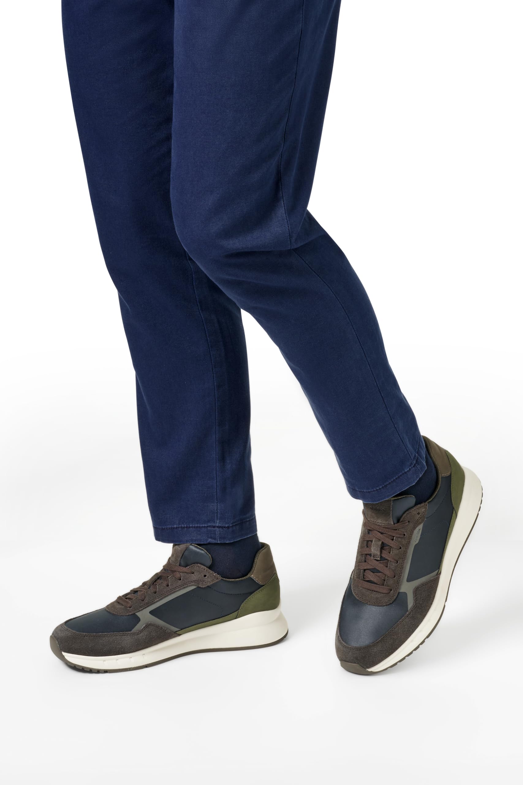 Geox Męskie buty sportowe U BRANTHON, niebieskie, 41 EU, niebieski, 41 EU