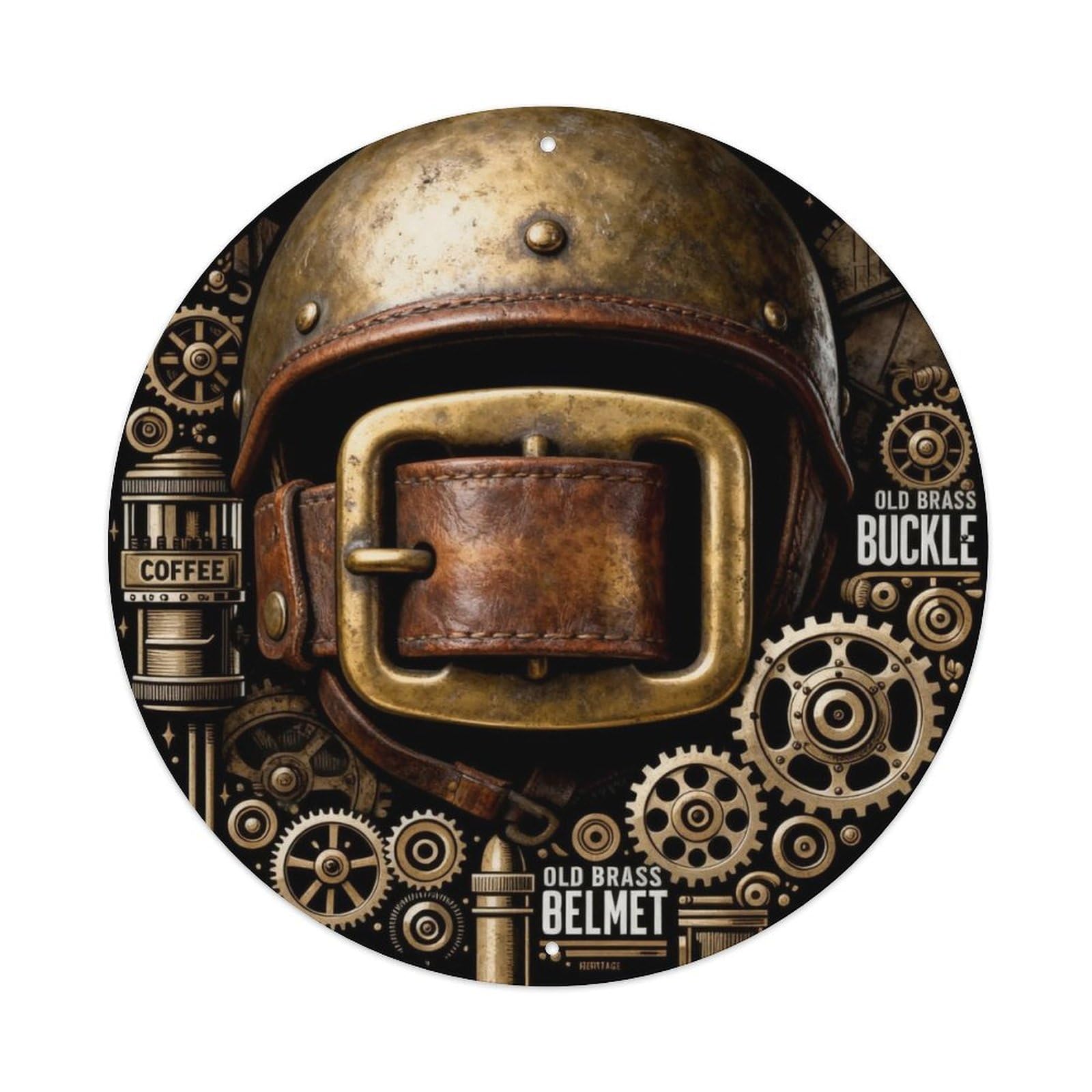 GRIDIRON GEAR HERITAGE Metal Tin Sign Plaque