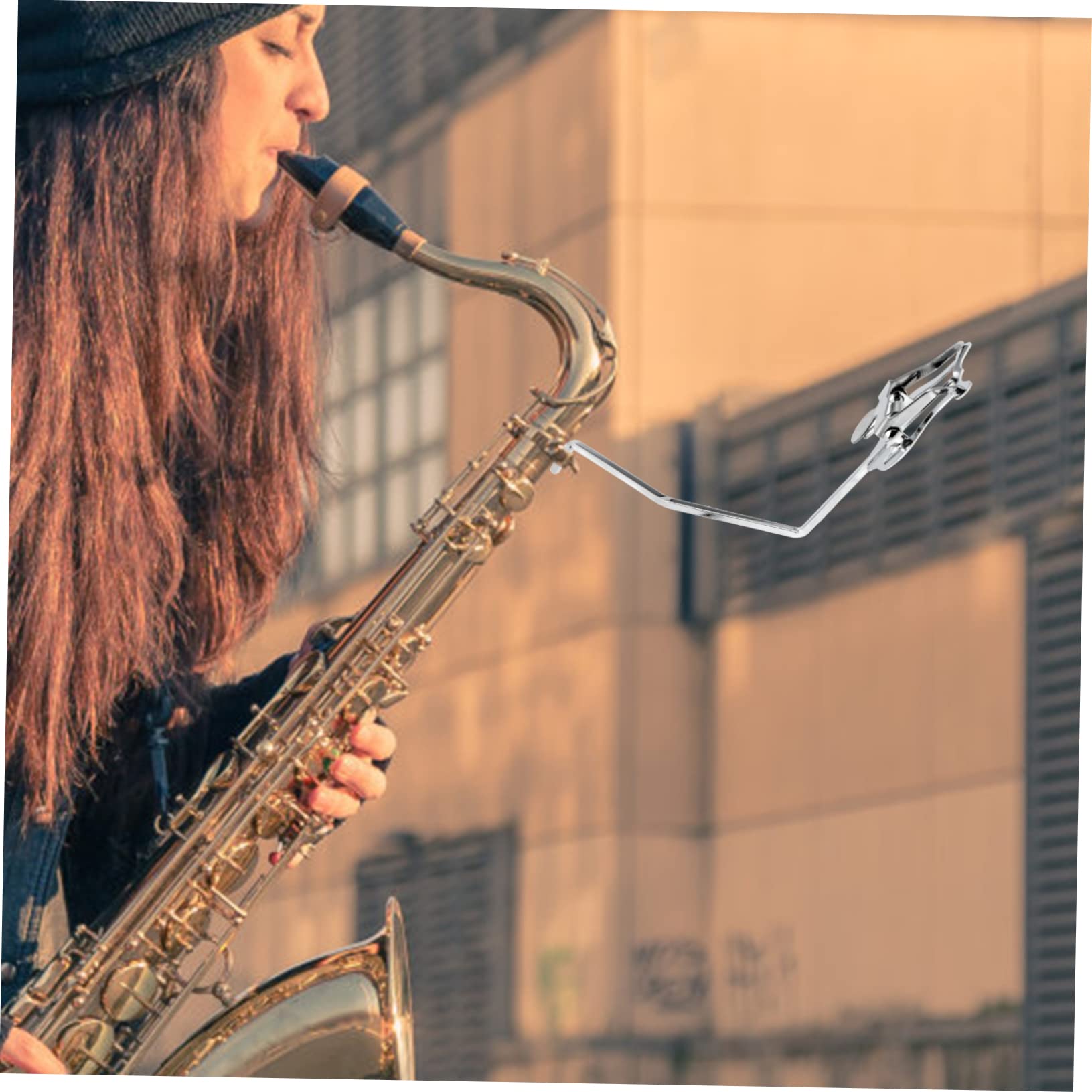ifundom 5stücke Stabiler Plattierter Notenclip Für Alt-saxophon Praktischer Klemmen-notenhalter Für Musiker Tragbar Und Langlebig Für Bläser Und Musikstudenten