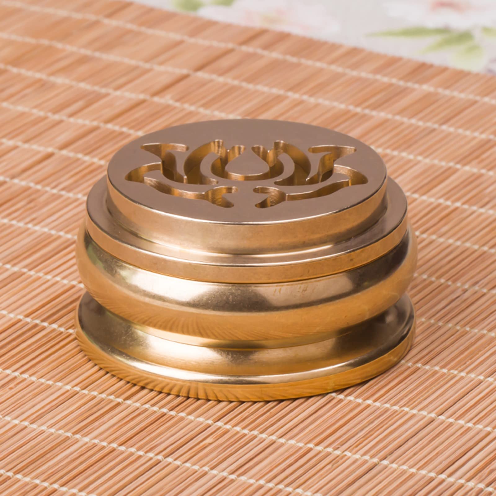 YUNYN 6 Stück/Set Räucherstäbchen-Kit, DIY Rückflussturm Räucherstäbchen, Räucherstäbchenform-Werkzeug aus Messing mit Räucherformen, Löffel, Schaufel, Bürste, Räuchergefäß, für DIY-Duftzubehör