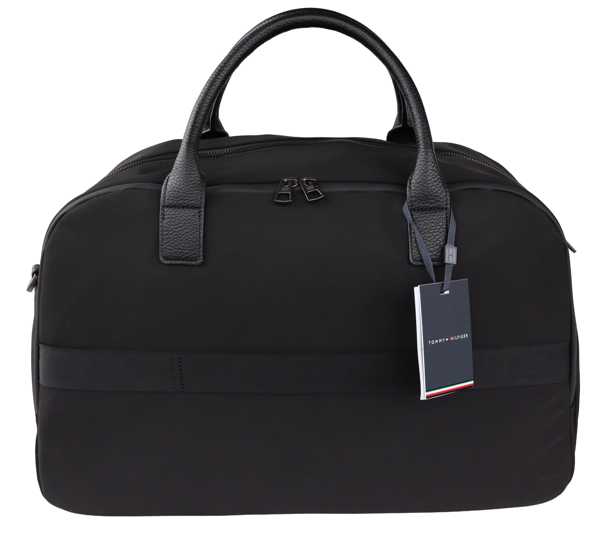 Tommy Hilfiger Weekender - Bolsa de deporte (nailon), color negro