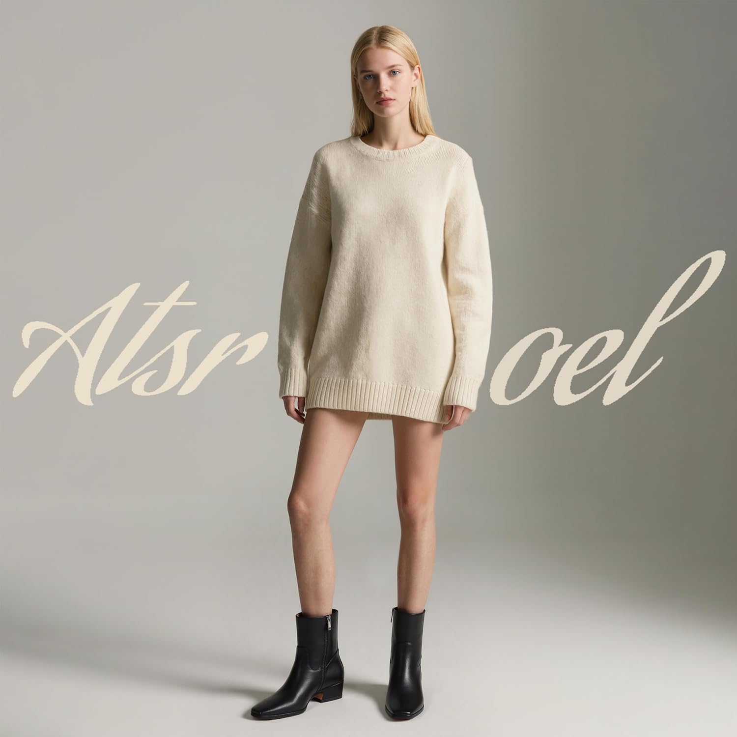 Fall Suede Ankle Boots For Women Square Toe Short Booties Chunky Low Heel Boots Side Zip Dressy Mid Calf Combat Riding Motorcycle Booties - Image 3