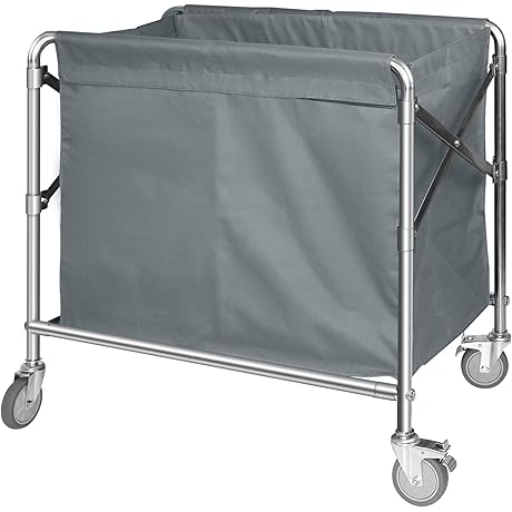 MYOYAY 300L Collapsible Laundry Cart with Wheels