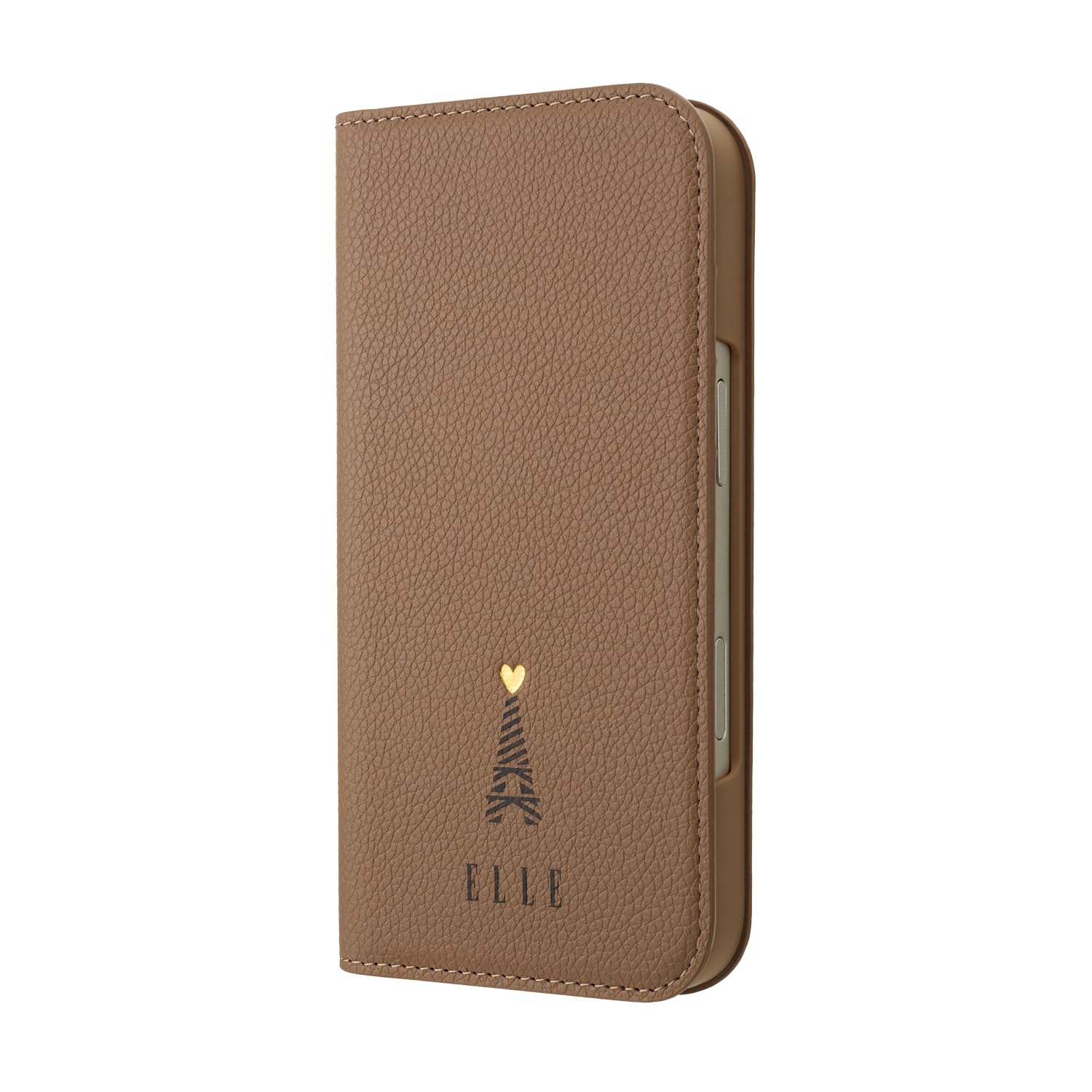 Amazon.co.jp: [ELLE] iPhone 17用 スマホケース 手帳型 Folio Case