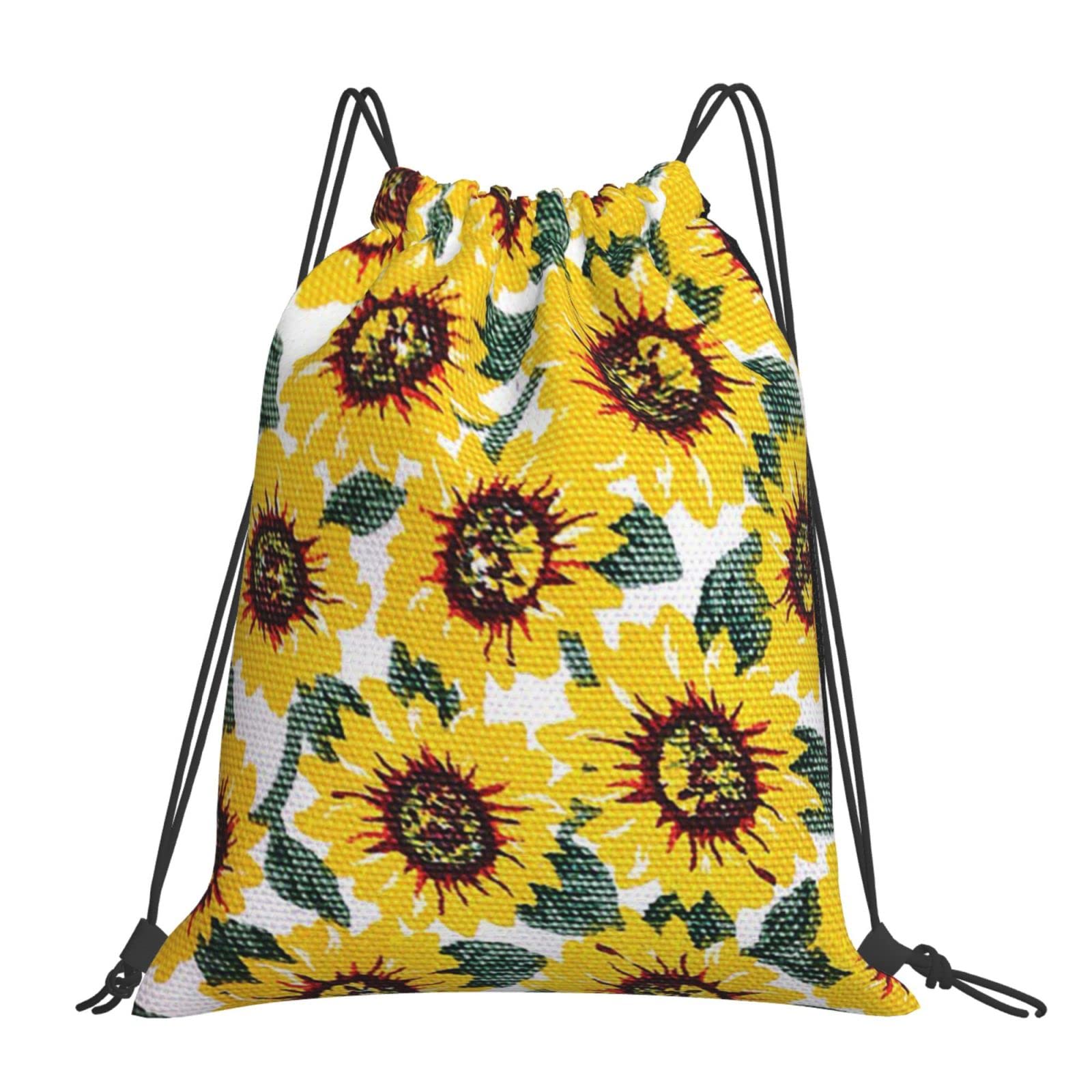 Kordelzug-Rucksack Schmetterlings-Design – Leichte Sporttasche Für Yoga & Alltag