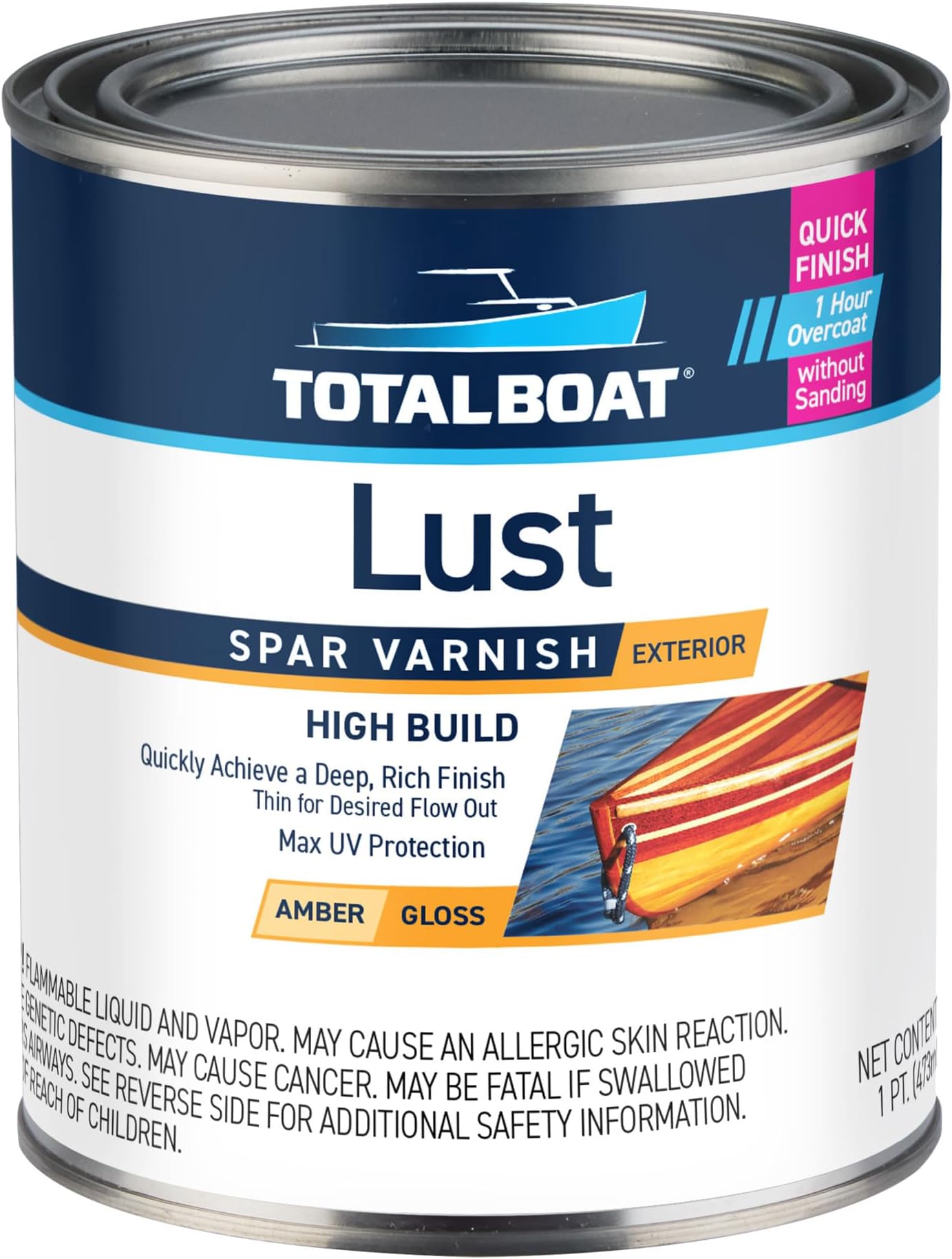 TotalBoat Lust Marine Varnish