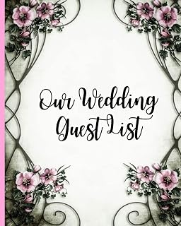 Wedding Guest List Planner: Address Book with Email and Phone Number