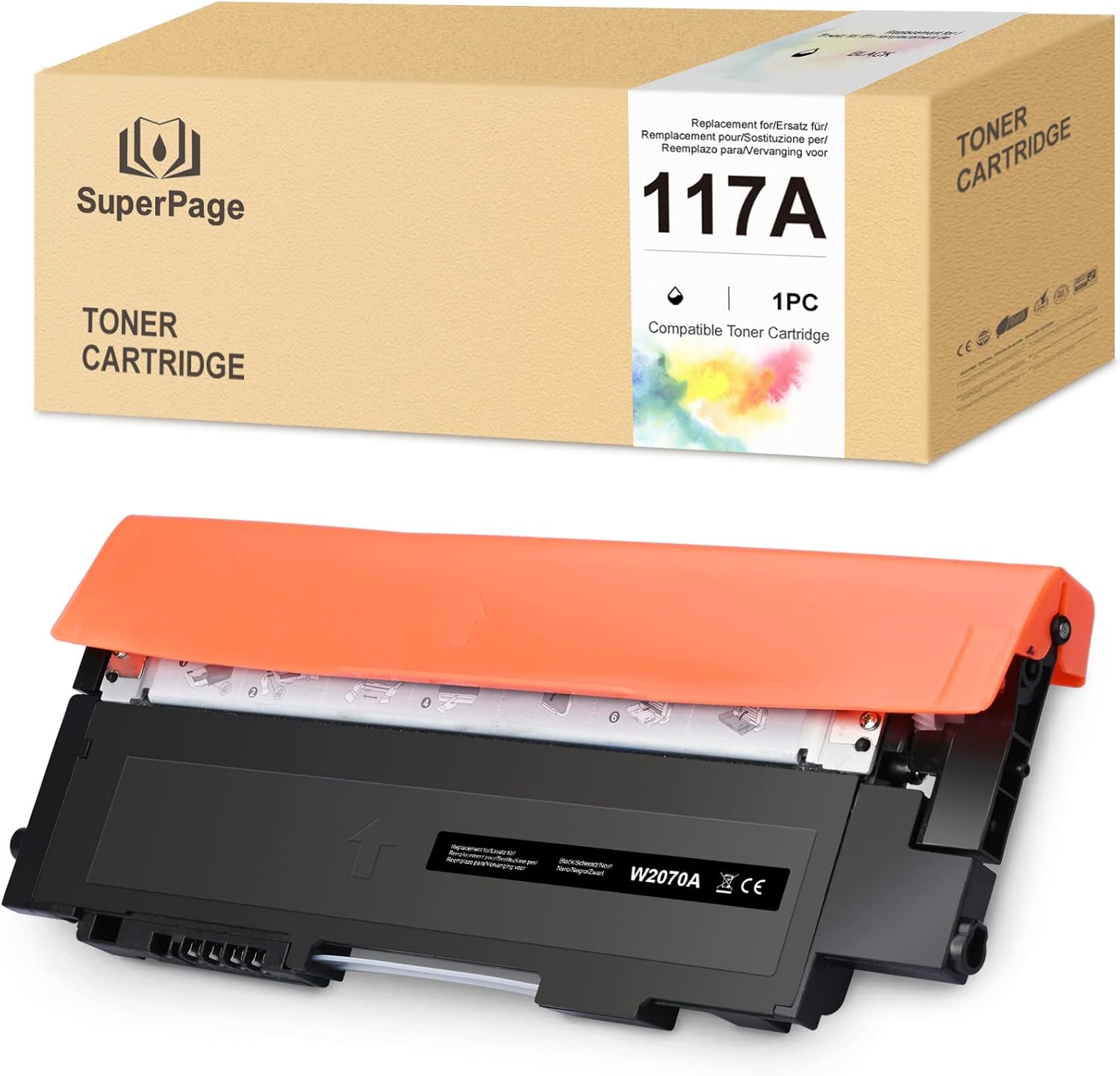 Toner Hp Color Laser Mfp 178nw Mehrwegtoner Schwarz Toner Kompatibel Für HP Color Laser 150a 117a Toner