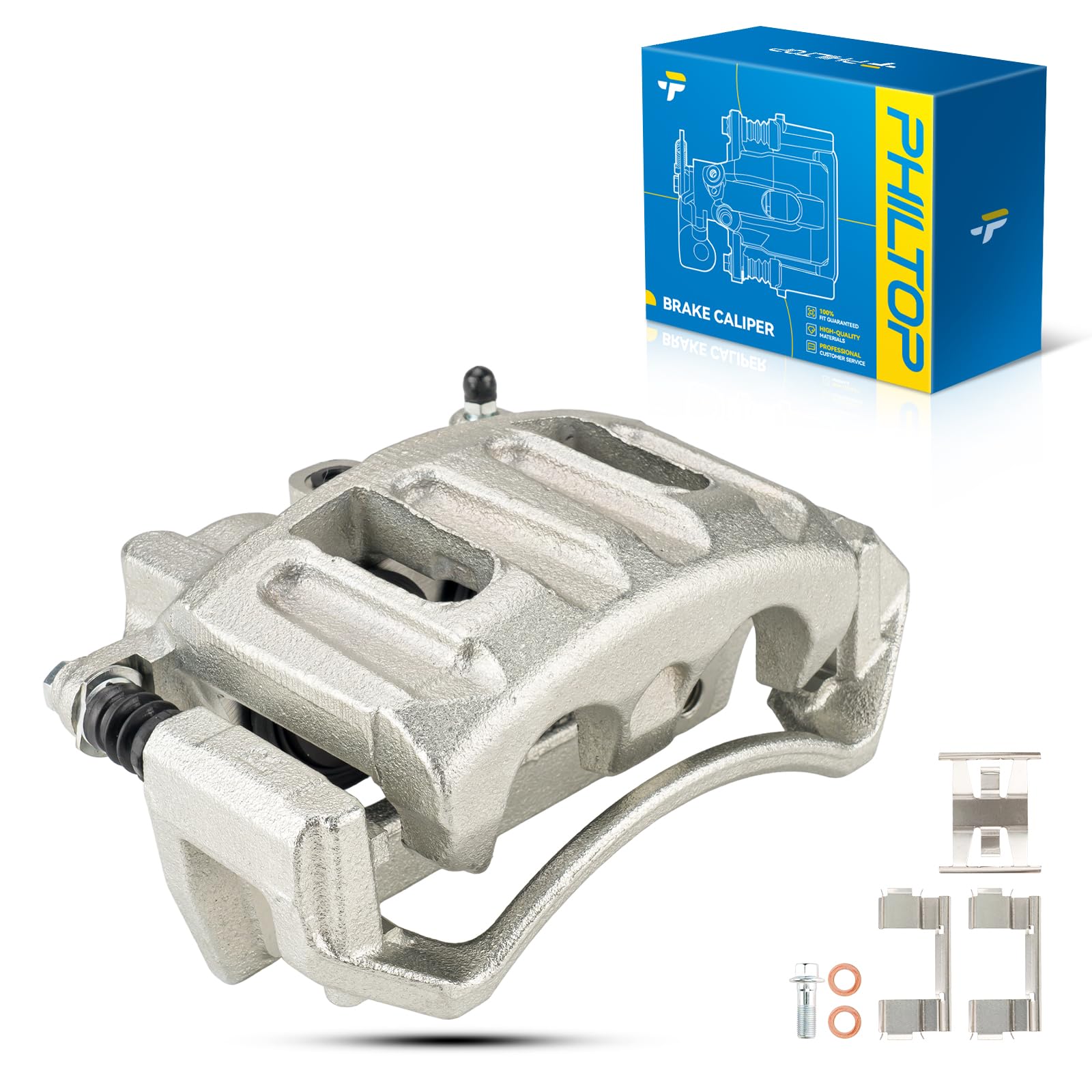 PHILTOP Brake Caliper Front Right Fit for 1999-2003 Ford F-150 5.4L