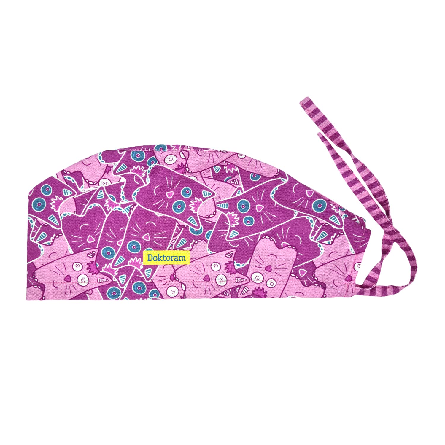 Funny Hats for Women and Mens with Cute Print (Purple Cats Looking)…