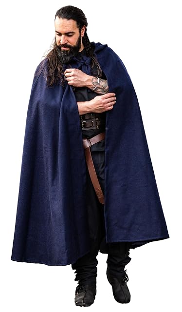 Leonardo Carbone® Capa clásica medieval unisex Elinor