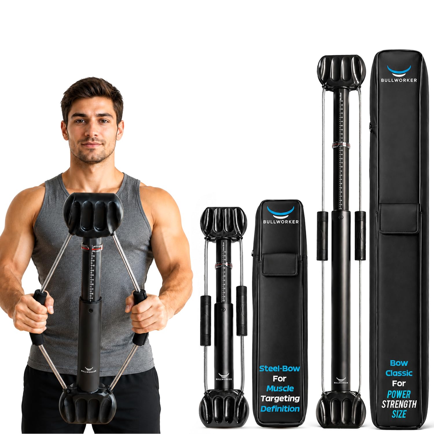 Bullworker Power Pack Isometric Exercise Equipment - Bow Classic