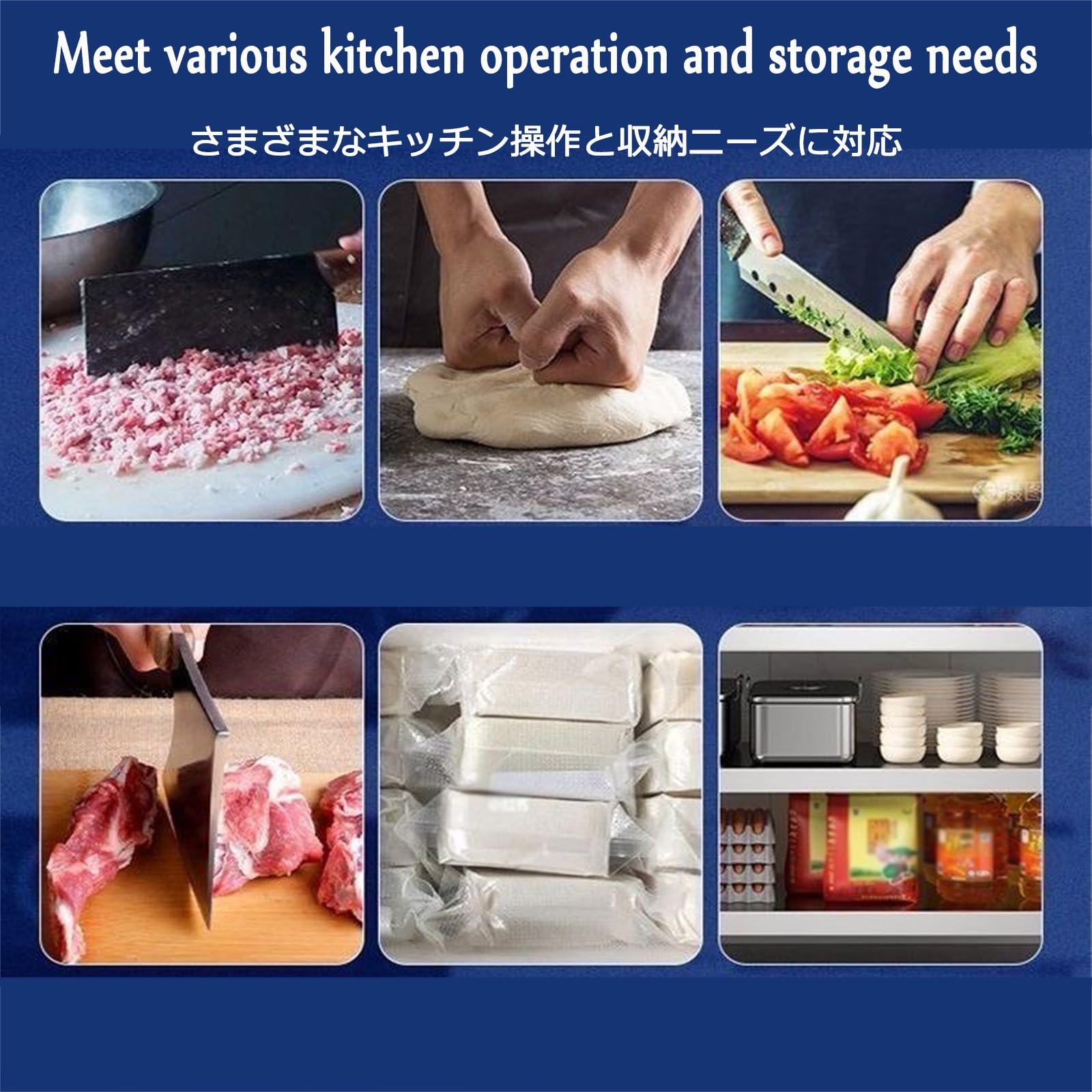 Tavoli da preparazione, Banco da lavoro for la preparazione degli alimenti(80 * 40 * 80cm/31.5 * 15.7 * 31.5in)
