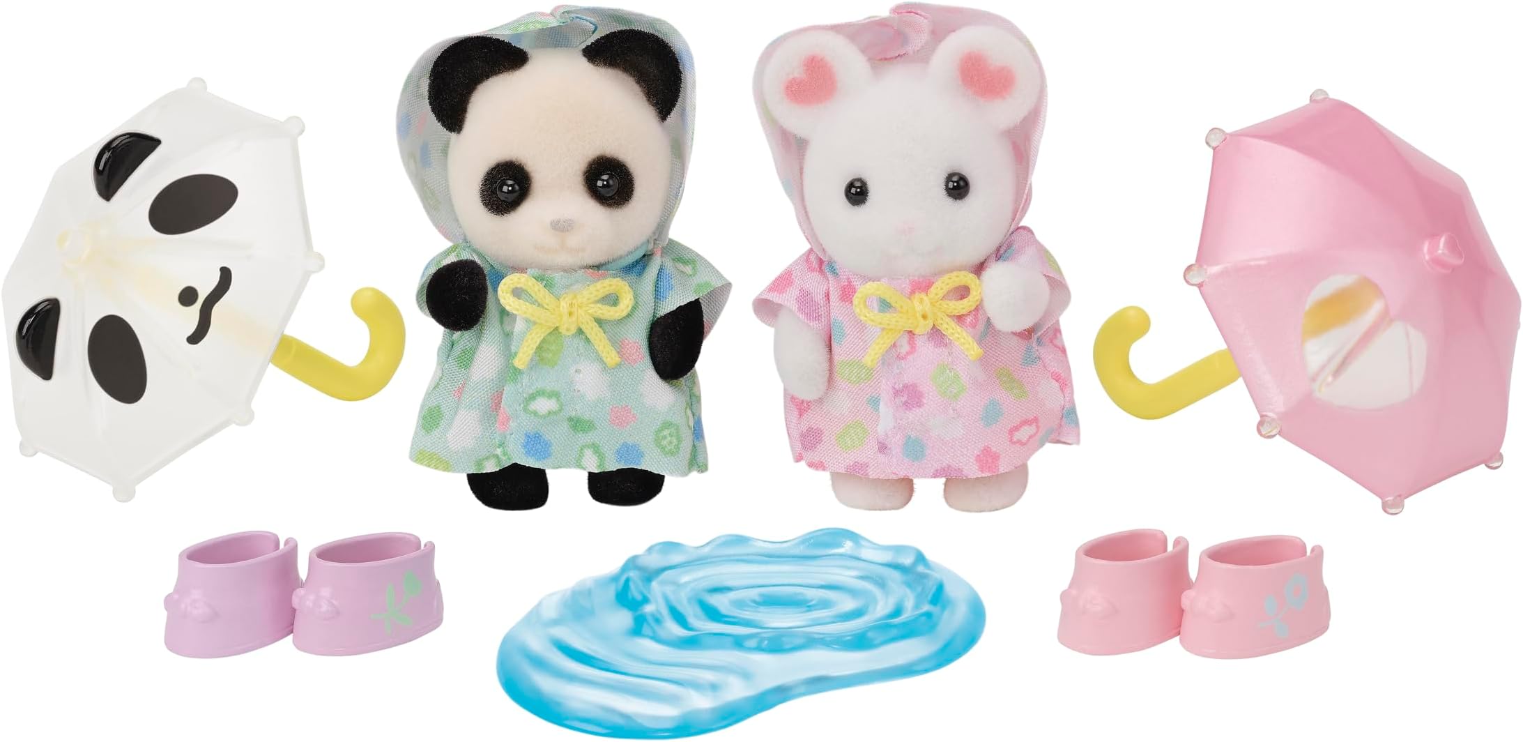 5748 Adventure Nursery Friends "Rain Weather" Figurines for Dollhouse