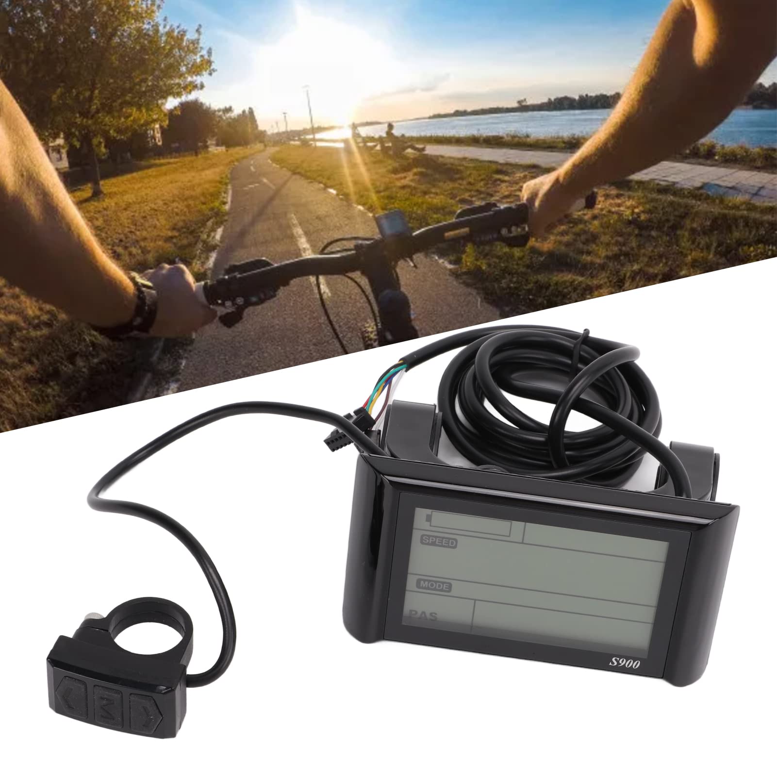 S900 Display S900 36v 48v Lcd Electric Bicycle Display Waterproof Socket S900 36V ...