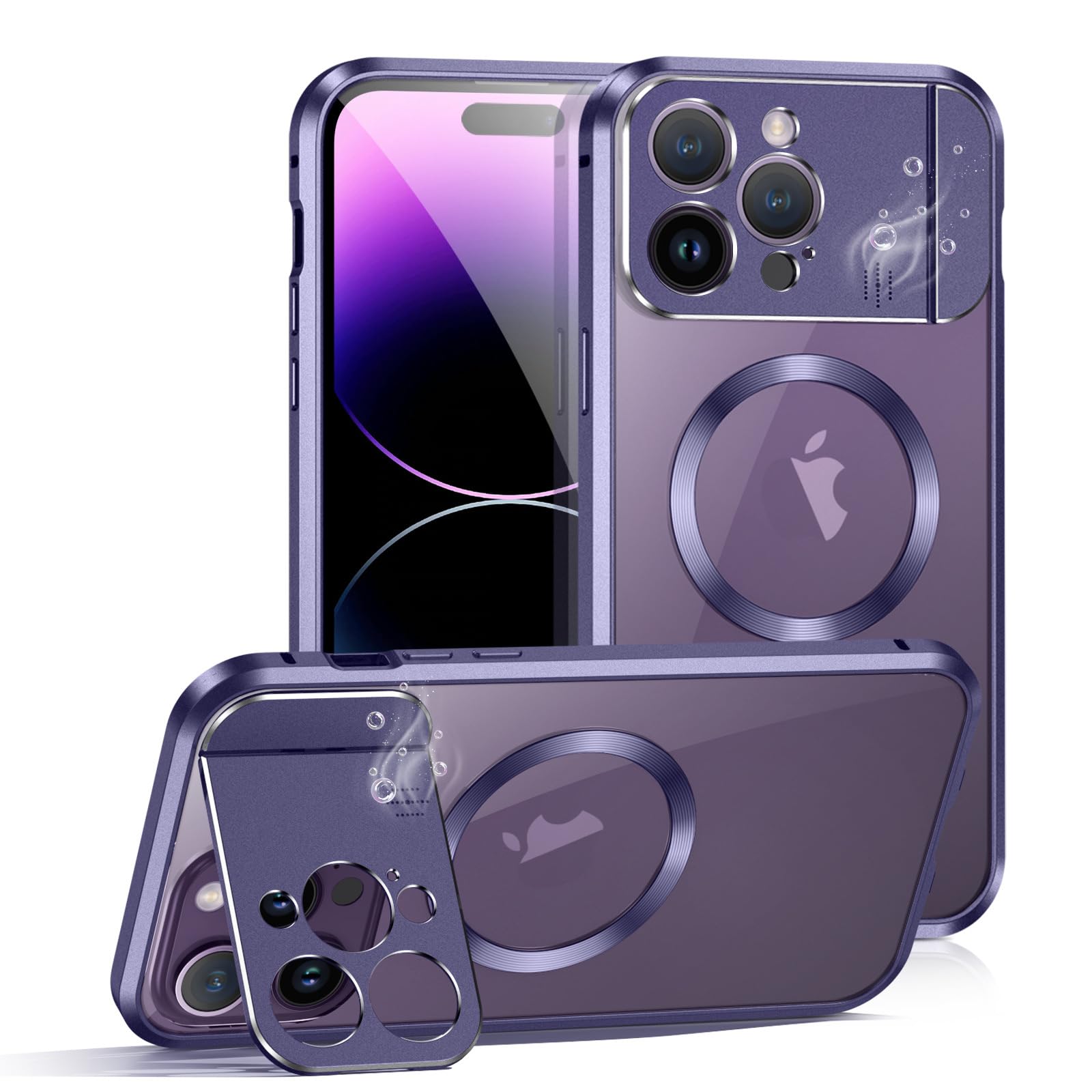 Coque iPhone 15 anti-rayure double face aimantée intégrale - 8