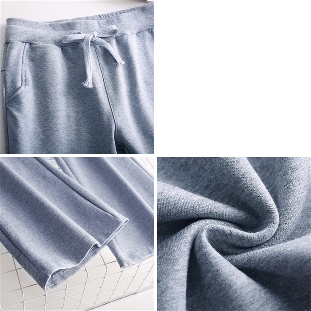 Dninmim Pantaloni casual da donna a vita alta da jogging con coulisse slim fit elasticizzati pantaloni sportivi