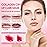 NIYET 30 pieces of Moisturizing Collagen Crystal Lip Mask - Anti-Ageing & Anti Chapped, Reduce lip Wrinkles, Fade Lip Color, Make Skin Smooth (Rose)