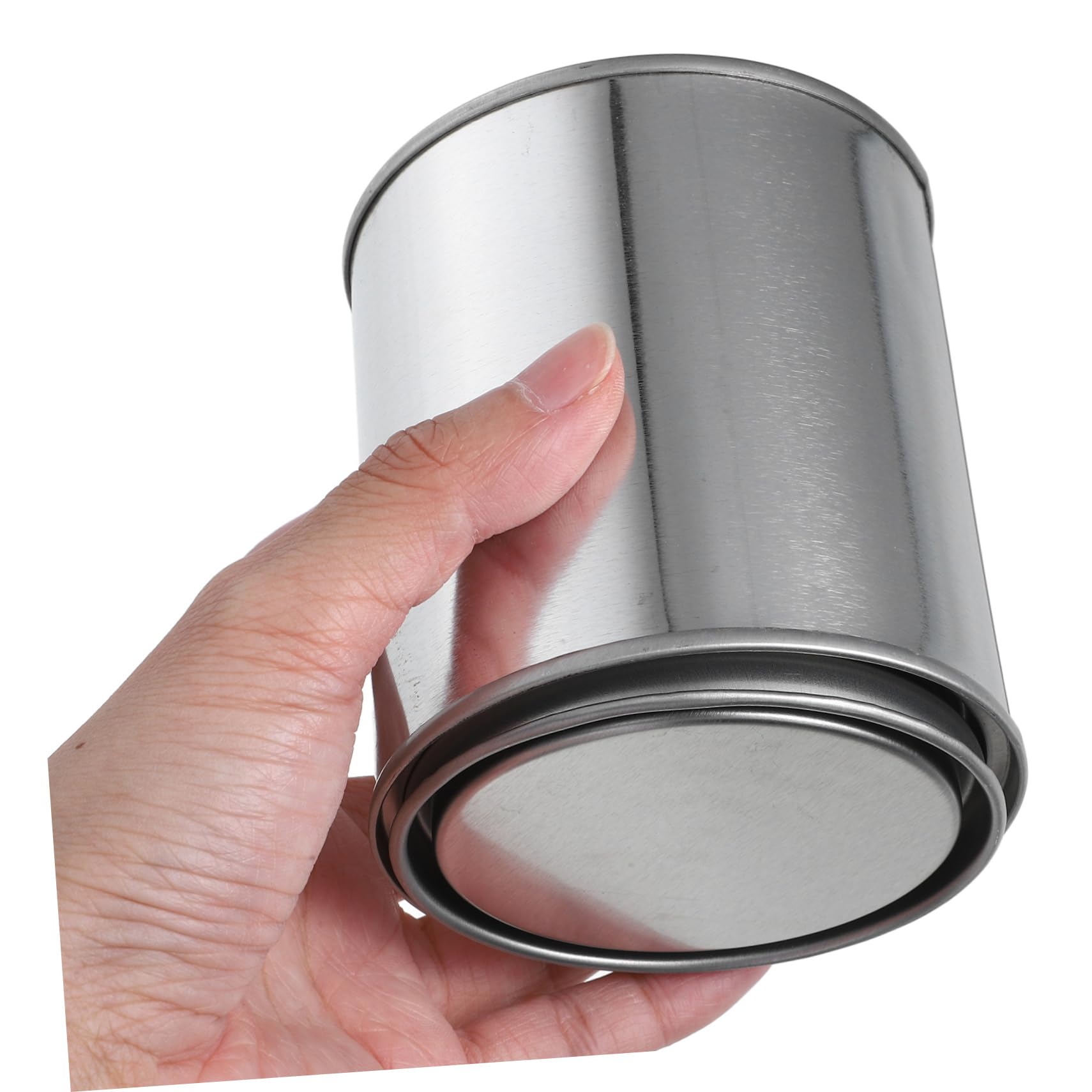Latas De Metal Vacías Tapa Segura Contenedores De Pintura para Almacenar Pintura Sobrante