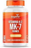 Vitamina K2 Mk-7, (Mk7) 100 Mcg, 60 cápsulas, Biogens