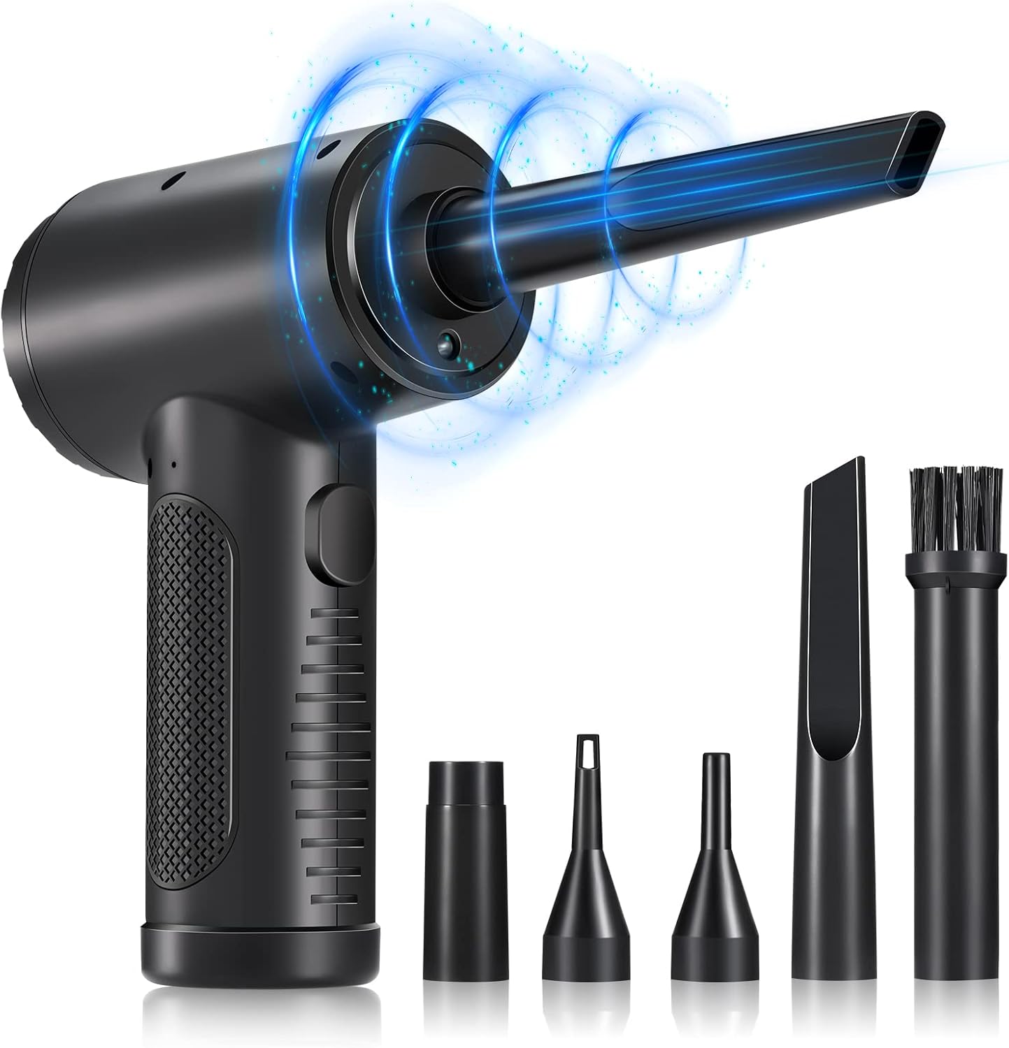 Compressed Air Duster, Keyboard Cleaner Portable Electric Air Duster