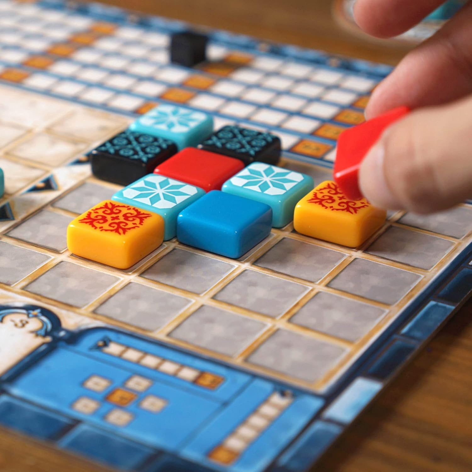 Azul and Azul Crystal Board Game Bundle - Base Game and Expansion, Tile Placement Strategy Game for Adults and Kids, by Next Move Games