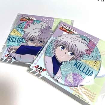 HUNTER×HUNTER キルア　グリッター缶バッジ Amazon | HUNTER×HUNTER キルア・ゾルディック グリッター缶