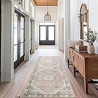 Vista 69 de Alfombras antideslizantes de 2.6 x 8 pies de befbee, alfombras resistentes a las manchas para pasillos, cocina y entrada, alfombras lavables