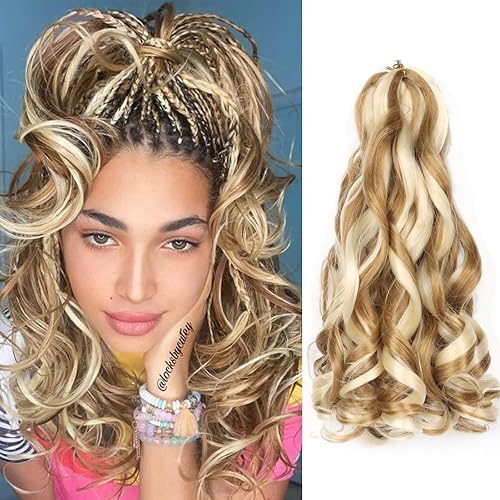 Miniatura 1 de Cabello rizado francés trenzado (14 pulgadaspaquete de 8, 27613)