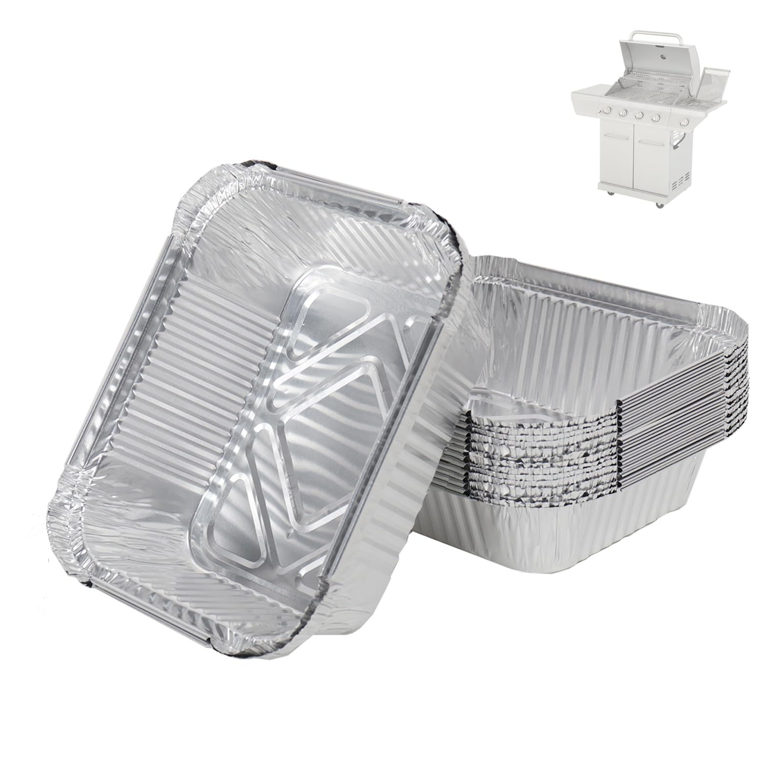 Amazon.com : BQMAX Grease Drip Pan Liners Replacement for Nexgrill