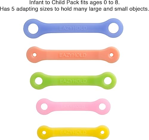 Miniatura 2 de EazyHold Brazalete universal de silicona para movilidad limitada de la mano parálisis cerebral accidente cerebrovascular terapia pediátrica soporte