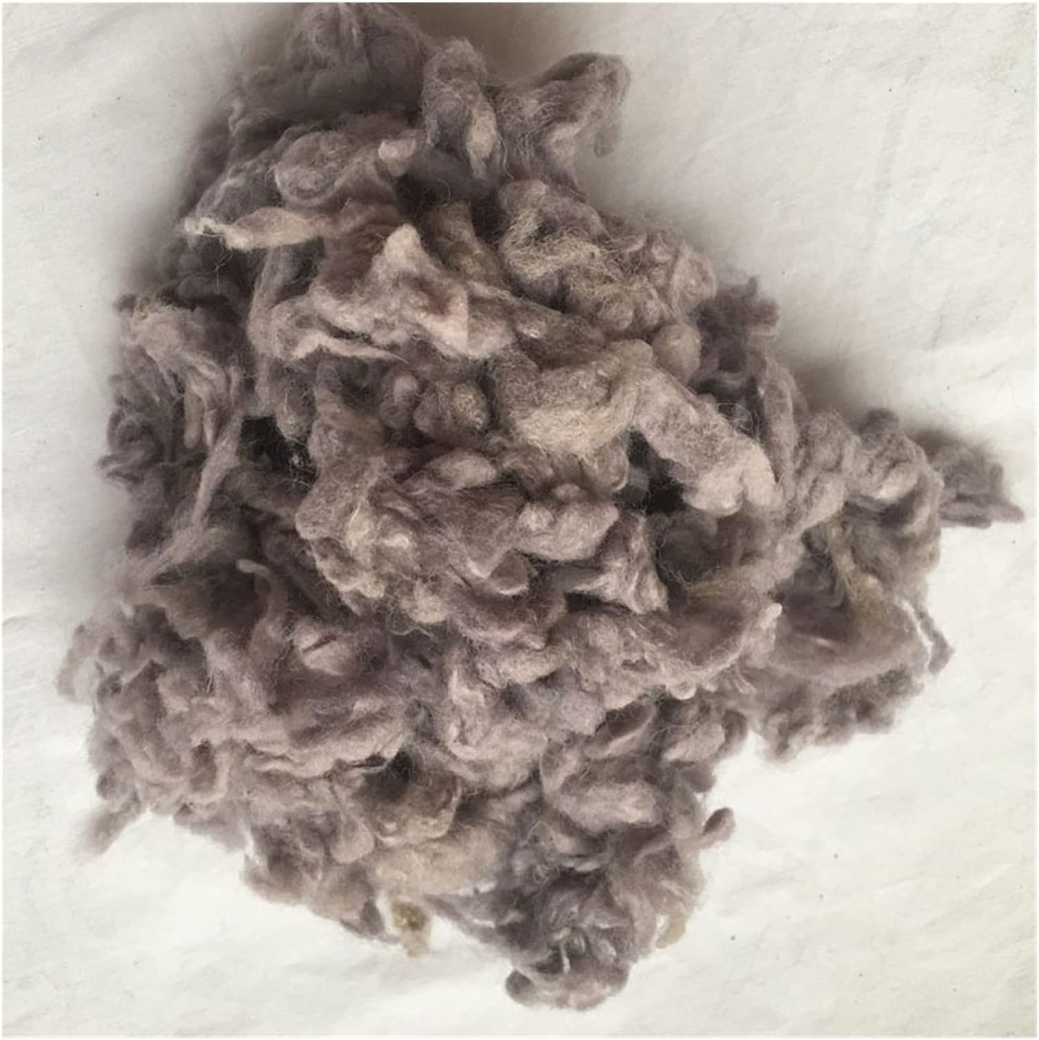 Double Knitting Alpaca Curly Wool for Felting Wool Roving Fiber 50g 100g 200g 300g 500g 1000g Perfect in Wet and Needle Felting (Color : 50g)