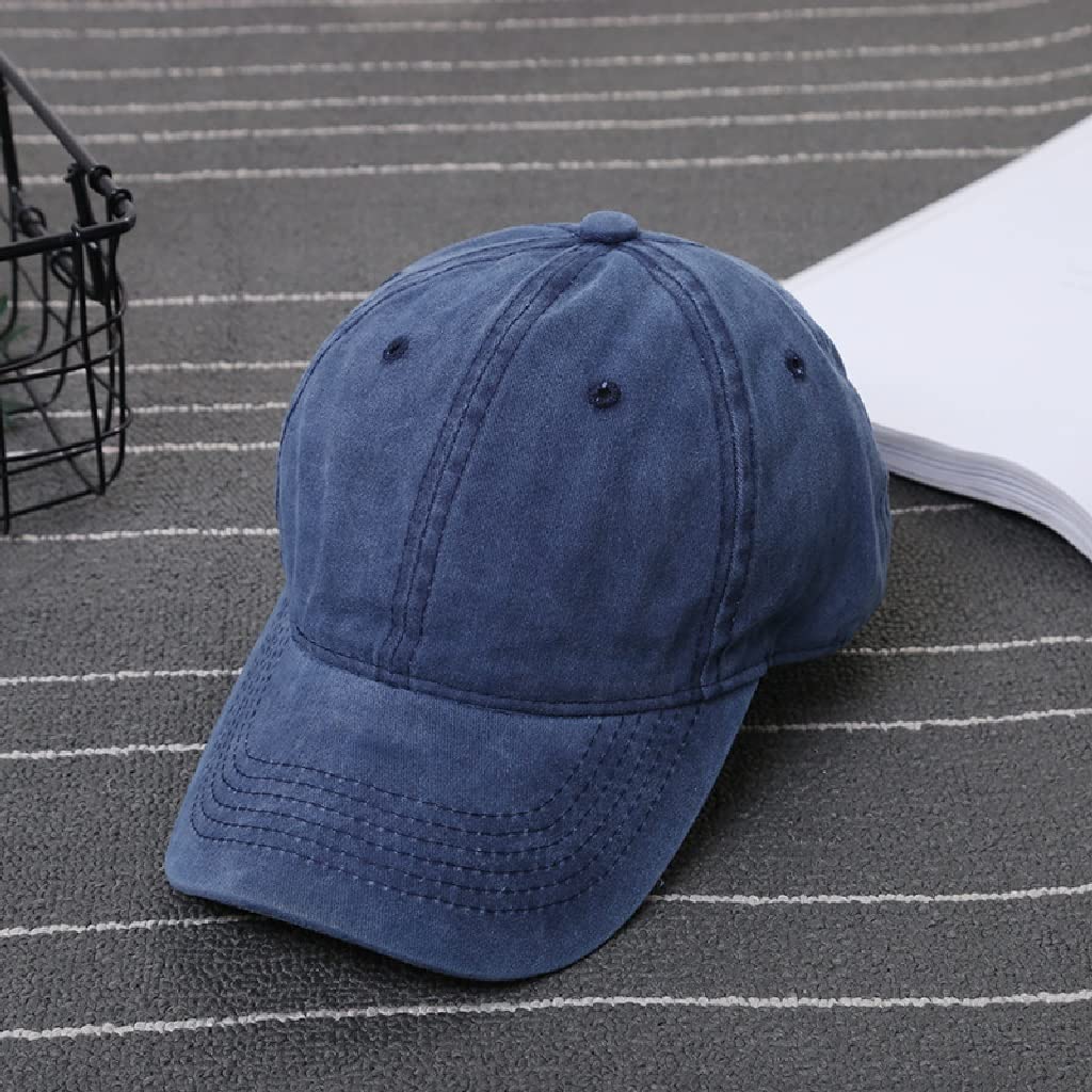 Berretto da Baseball Hip Hop Cappelli da papà Cappellini da Golf Regolabili Lavabili in Cotone Cappello da Sole per Donna