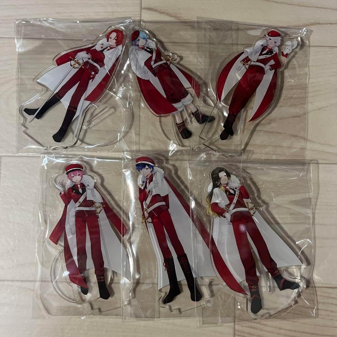 刀剣乱舞 大本丸博 スクエア缶バッジ&祝装ミニアクリルスタンド 鬼丸