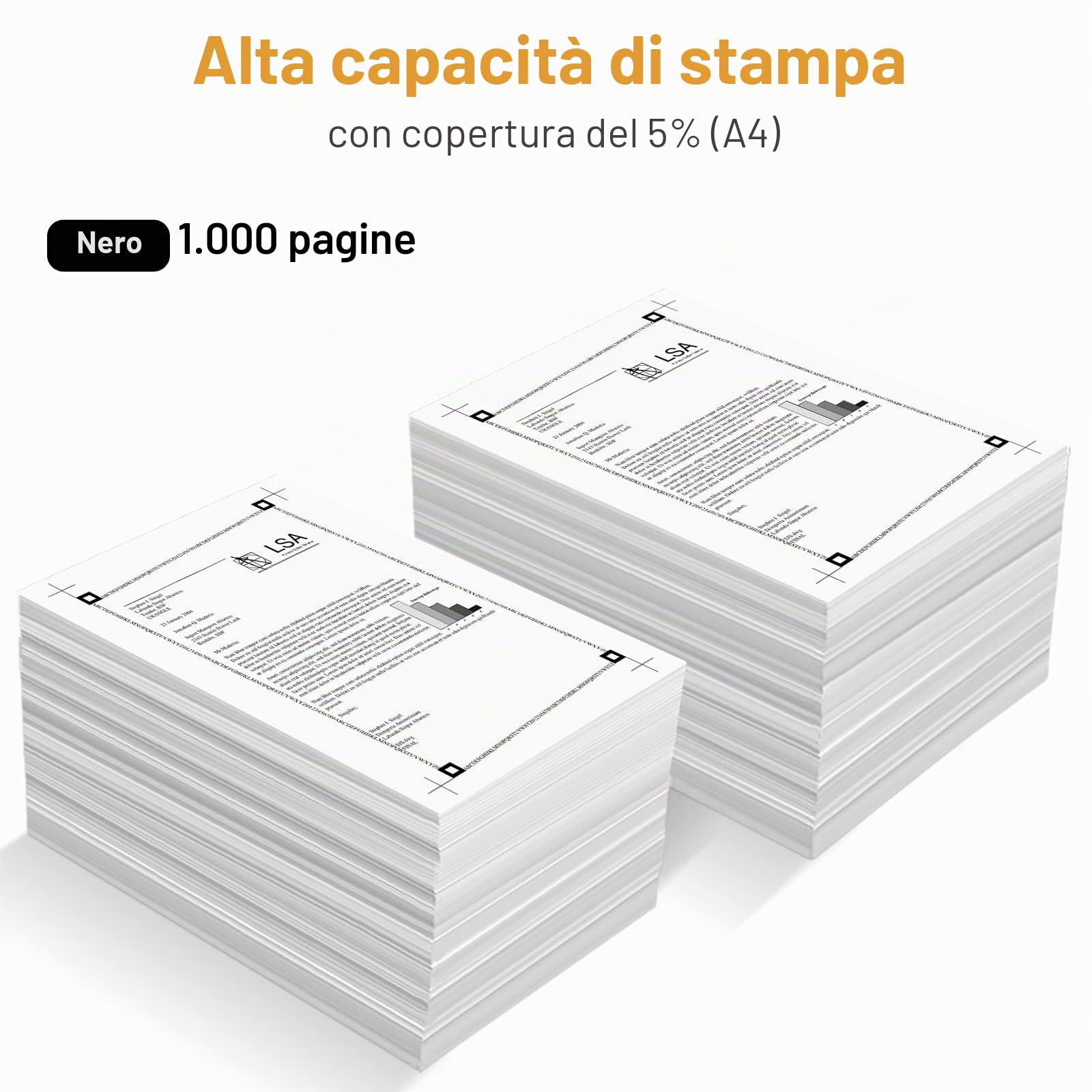 LeciRoba TN1050 TN-1050 per Brother TN1050 cartuccia toner per stampanti Brother DCP-1612W HL-1212W