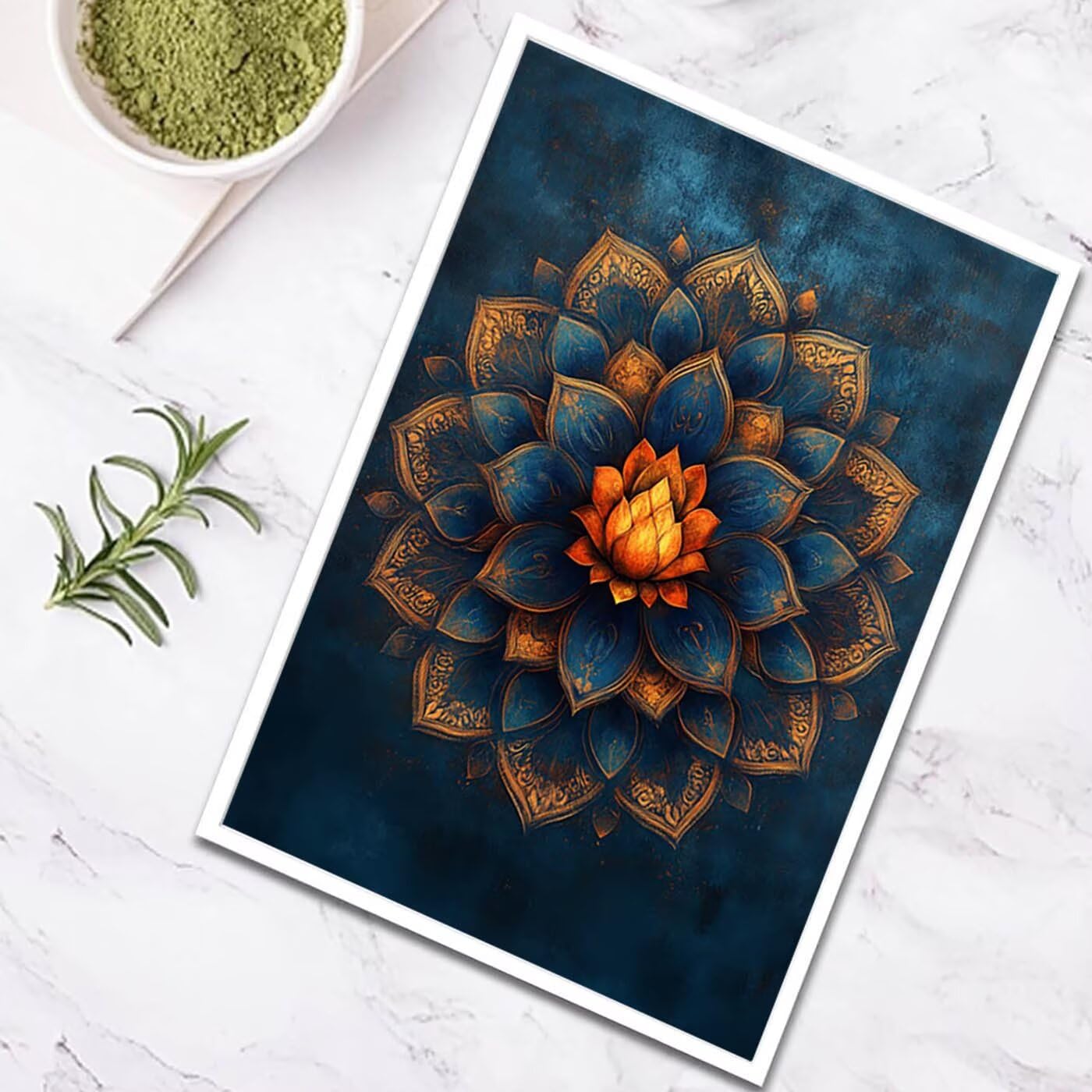 Malowanie po numerach dla dorosłych i dzieci, mandala, malowanie po numerach dla dorosłych farbą akrylową i pędzlami, kolorowe płótno do malowania, 102 x 137 cm, materiały plastyczne do dekoracji