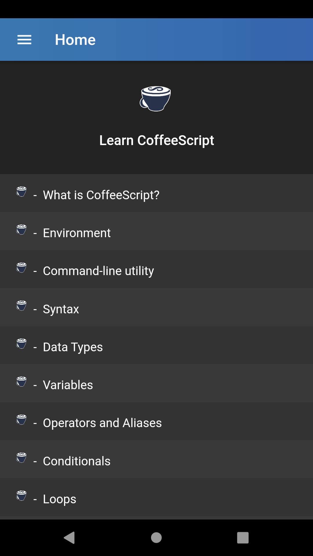 Learn CoffeeScript Complete GuideAmazon.inAppstore for Android
