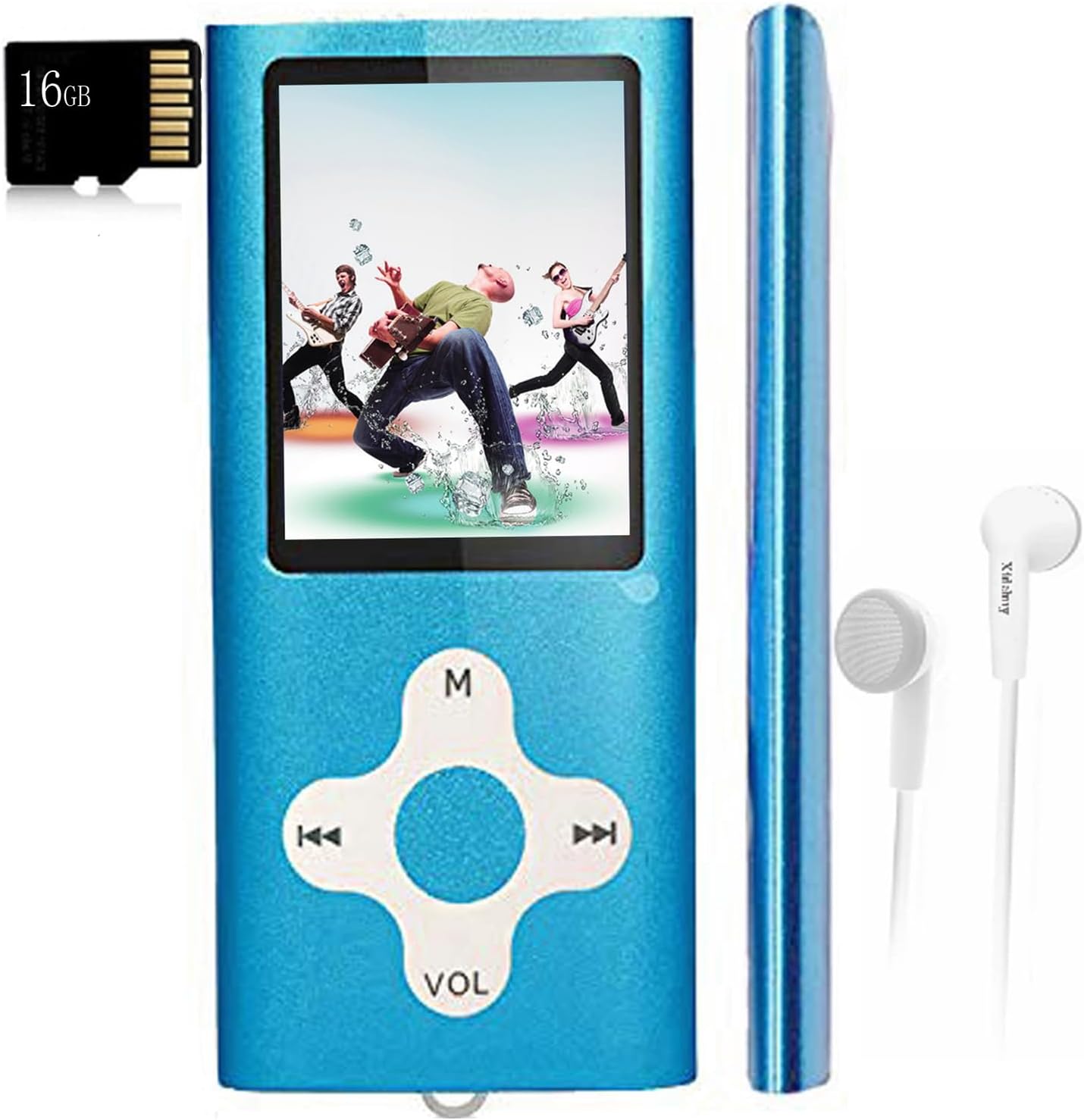 Mp3 Player,Music Player with a 16 GB Memory Card Portable Digital Music Player/Video/Voice Record/FM Radio/E-Book Reader/Photo Viewer/1.8 LCD Mp3 Player,Music Player with a 16 GB Memory Card Portable Digital Music Player/Video/Voice Record/FM Radio/E-Book Reader/Photo Viewer/1.8 LCD