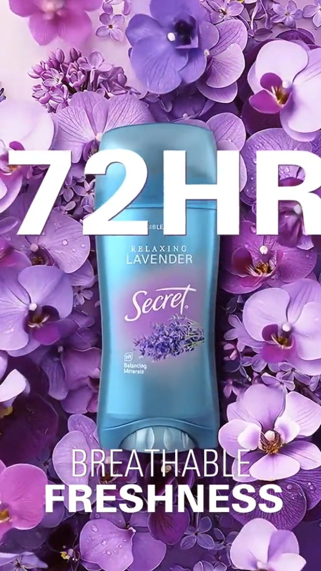 Amazon.com : Secret Fresh Antiperspirant Deodorant for Women, 72hr
