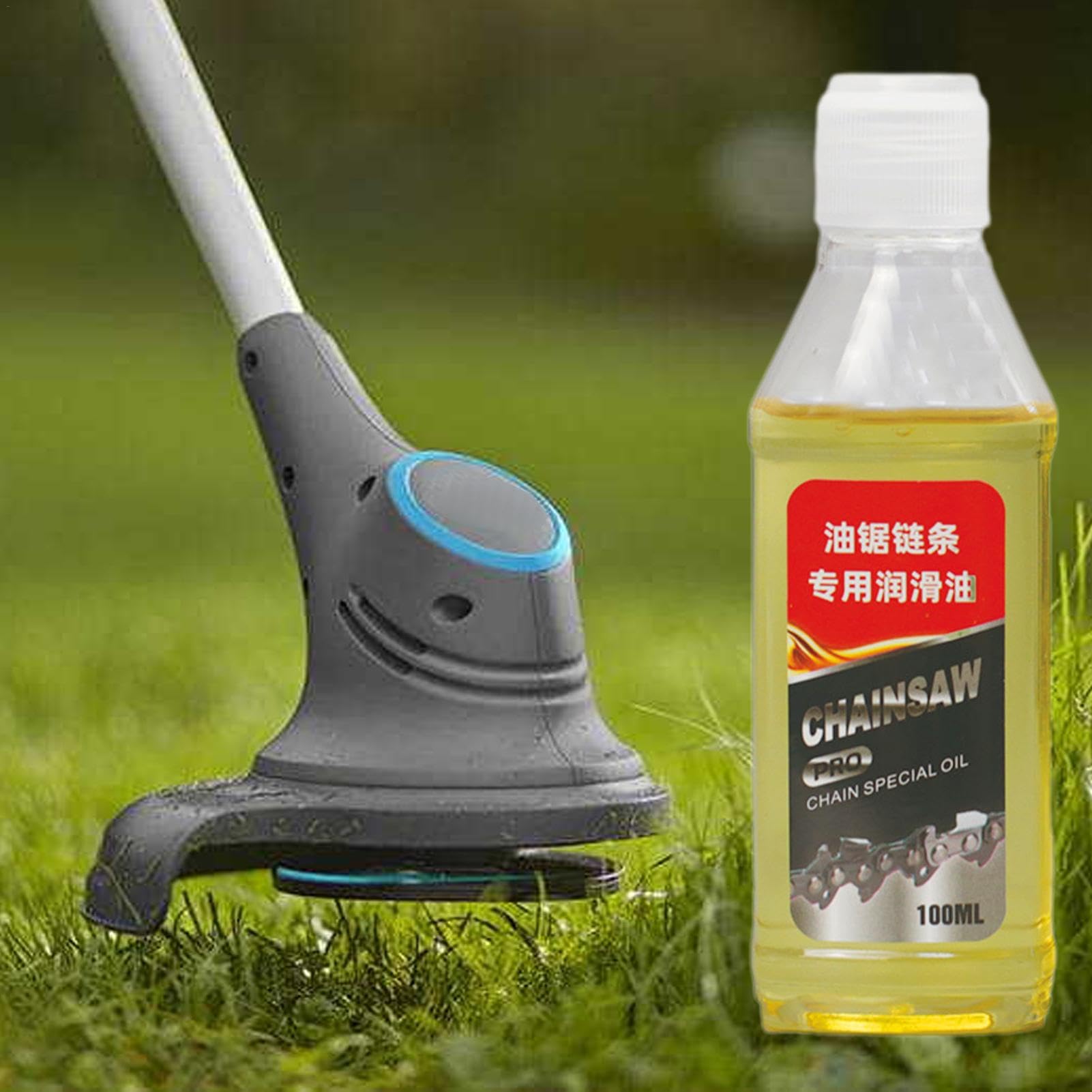 de cadena para motosierra, 100 ml, herramienta de mantenimiento, protección inoxidable para aserraderos, cortasetos, cortacéspedes y herramientas de jardín