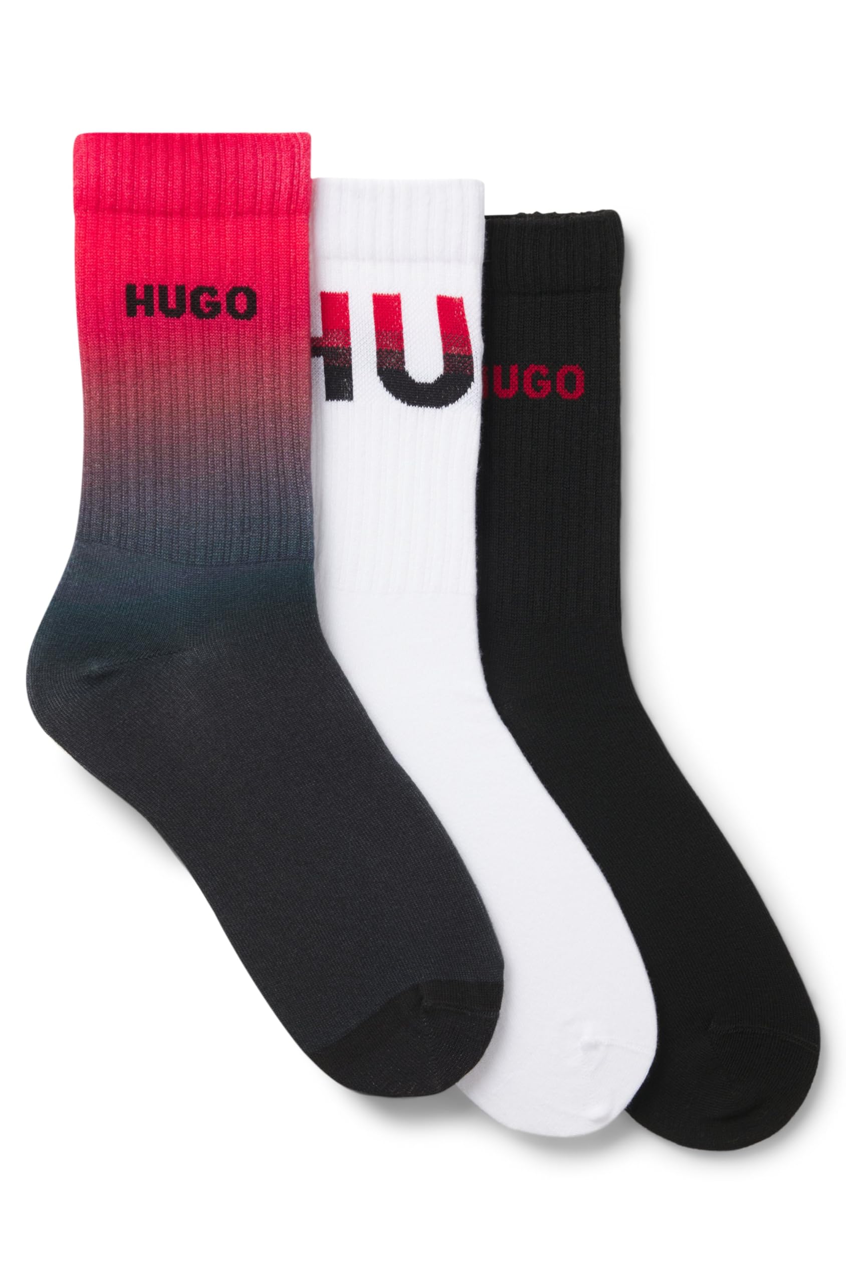 HUGO Men's Short_Socks, Open Pink 693, 43-46