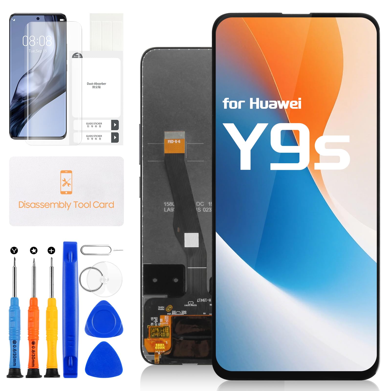 Amazon.com: Screen Replacement for Huawei Y9s LCD Screen for