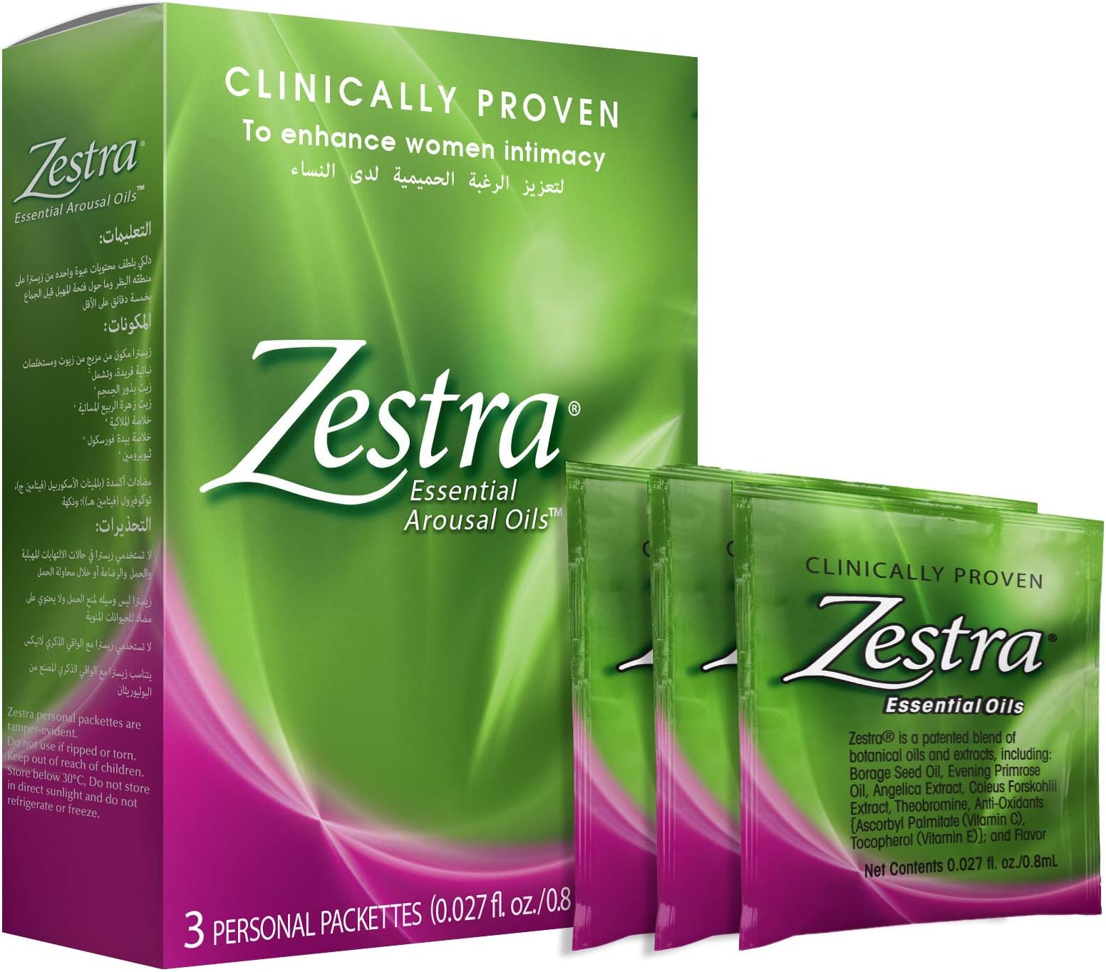 Zestra 107821 Semprae Laboratories Essential Arousal Oils