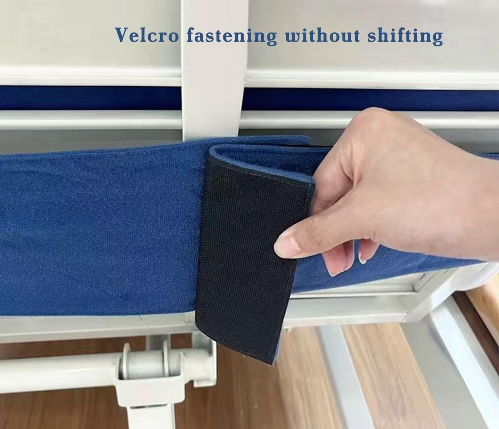 Cojín para silla de ruedas con soporte de espalda integrado y protectores laterales, cojín de apoyo lumbar para ciática, cojín de asiento antideslizante para silla de ruedas y cama (silla de ruedas no