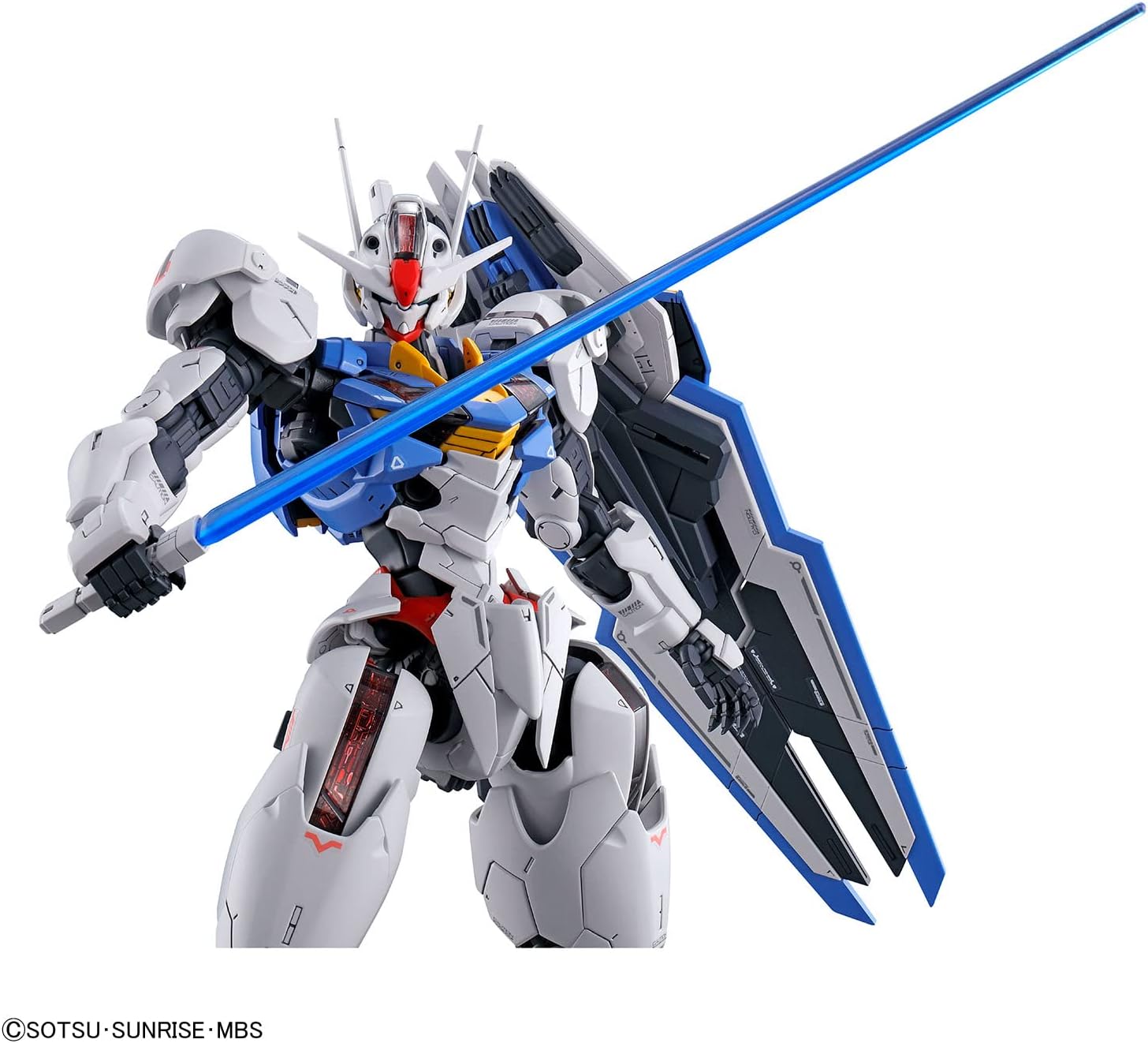 Full MECHANICS Mobile Suit Gundam Mercury Witch Gundam Aerial 1/100 Scale Bandai Spirits Artikulasi Superior